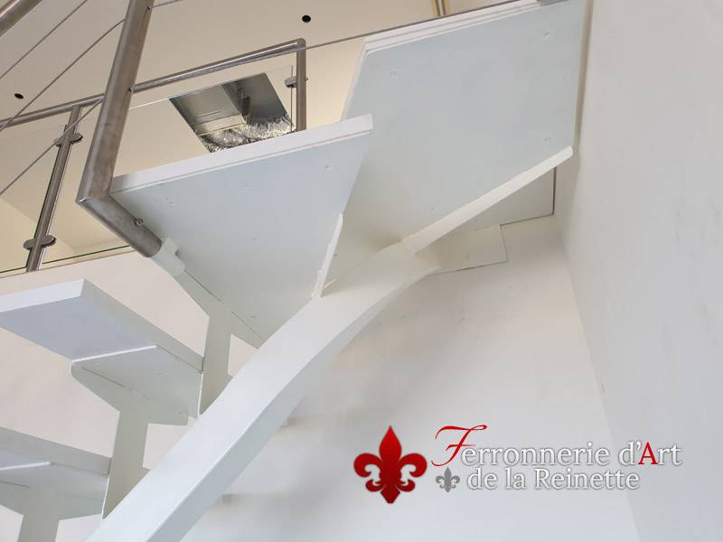escalier design moderne ferronnerie aix en provence 13