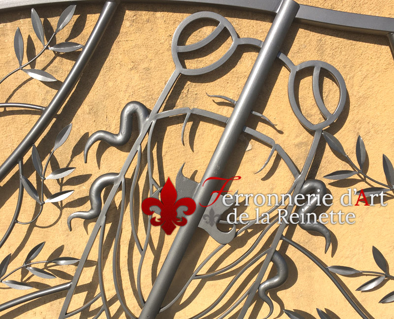 portail fer forge decoratif aix en provence bouches du rhone 13