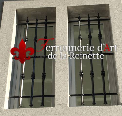 grilles en fer pour fenetres immeuble aix en provence 13